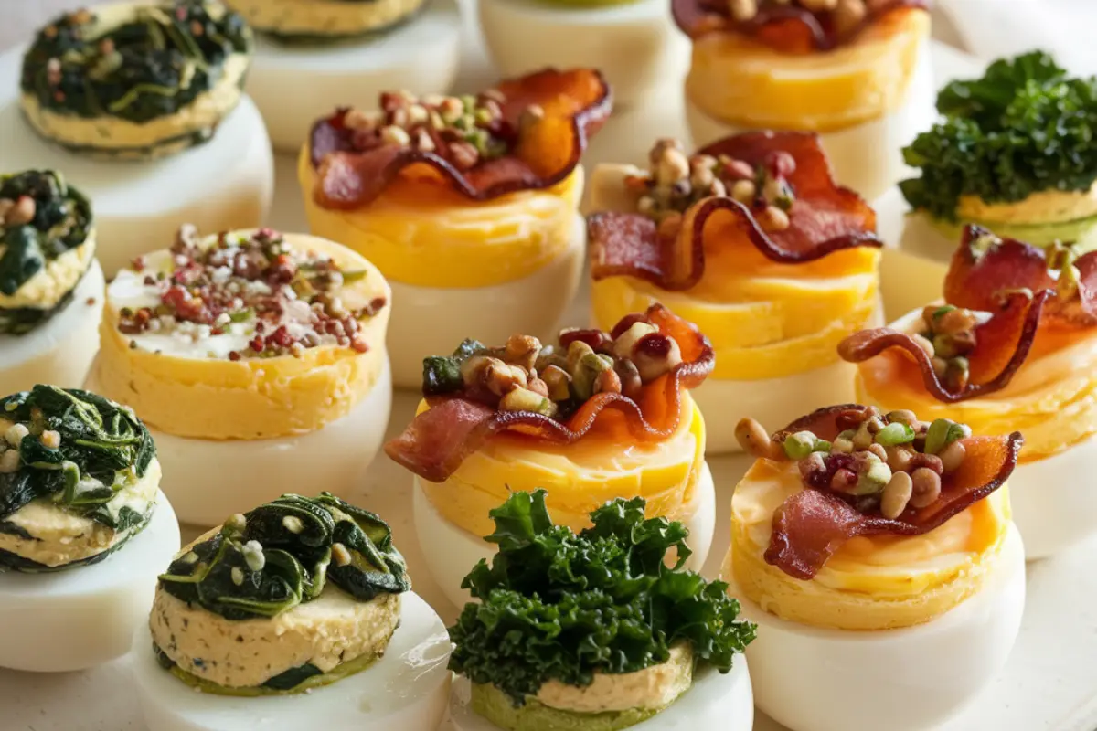 Egg bites with perfect texture displayed on a plate