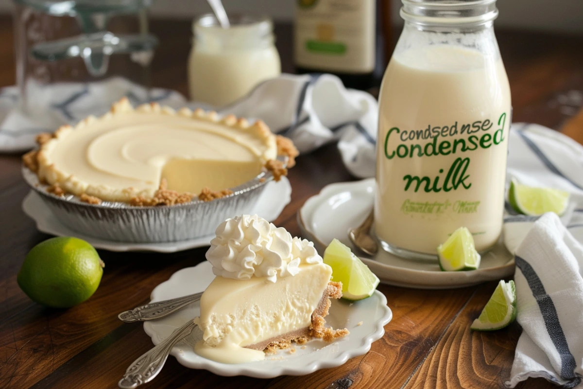 A variety of desserts, drinks, and sauces made using a can of condensed milk