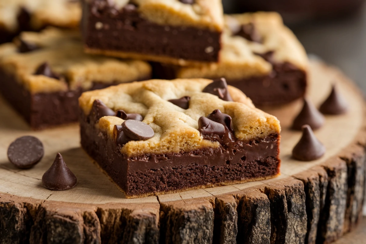 Brookies - A Combination of Brownies and Cookies